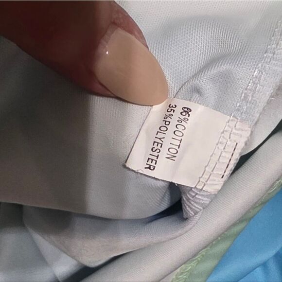 Trolls Blue and White Sleeveless Dress with Pink Full Wig - Picture 5 of 6